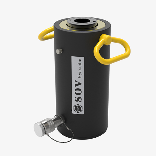 单作用中空柱塞液压千斤顶