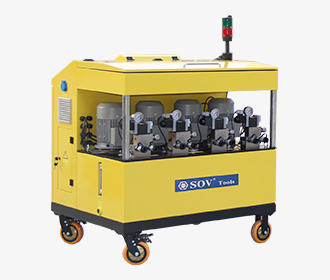 四点变频同步顶升系统